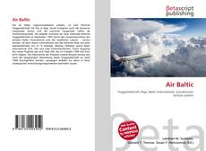 Capa do livro de Air Baltic 