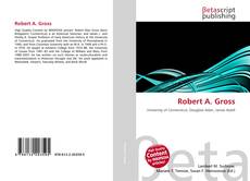 Capa do livro de Robert A. Gross 