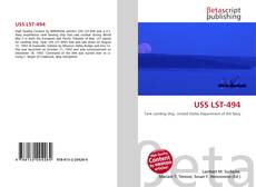 Capa do livro de USS LST-494 