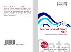 Couverture de Pakistan National Energy Policy