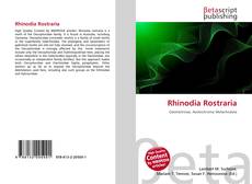 Couverture de Rhinodia Rostraria