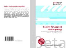 Society for Applied Anthropology的封面