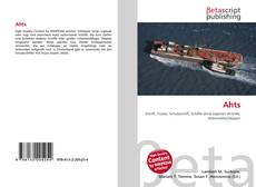 Ahts kitap kapağı
