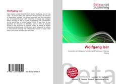 Copertina di Wolfgang Iser