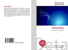 Capa do livro de Rhinodrilus 
