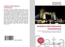 Buchcover von Yorkshire (UK Parliament Constituency)