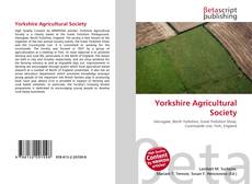 Buchcover von Yorkshire Agricultural Society