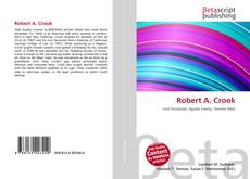 Robert A. Crook kitap kapağı