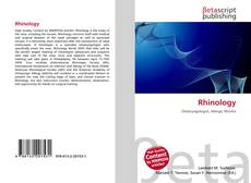 Rhinology kitap kapağı