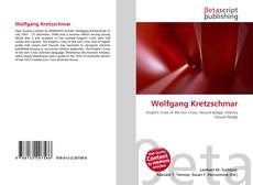 Wolfgang Kretzschmar kitap kapağı