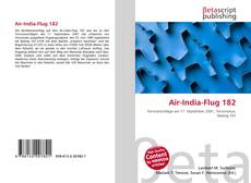 Buchcover von Air-India-Flug 182