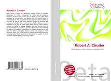 Robert A. Cinader kitap kapağı