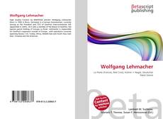 Wolfgang Lehmacher的封面
