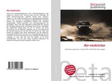 Portada del libro de Air-restrictor