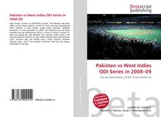 Copertina di Pakistan vs West Indies ODI Series in 2008–09