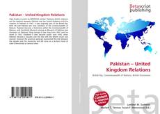 Buchcover von Pakistan – United Kingdom Relations