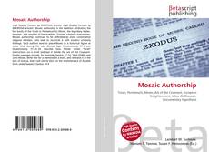 Mosaic Authorship kitap kapağı