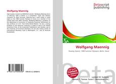 Wolfgang Maennig kitap kapağı