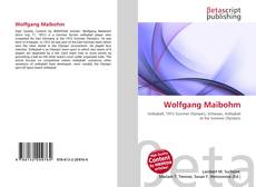 Wolfgang Maibohm kitap kapağı