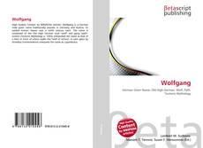 Buchcover von Wolfgang