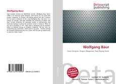 Copertina di Wolfgang Baur