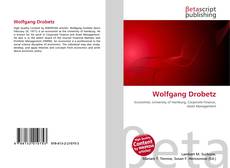 Copertina di Wolfgang Drobetz
