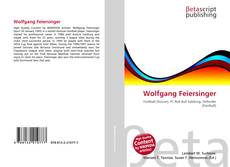 Buchcover von Wolfgang Feiersinger