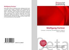 Couverture de Wolfgang Fortner