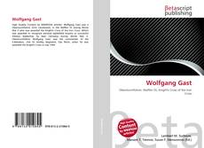 Wolfgang Gast kitap kapağı