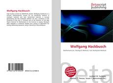 Copertina di Wolfgang Hackbusch