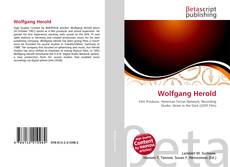 Couverture de Wolfgang Herold
