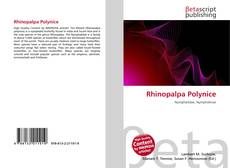 Couverture de Rhinopalpa Polynice