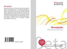 Buchcover von Rhinophylla