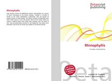 Couverture de Rhinophyllis