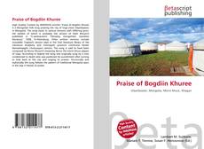 Buchcover von Praise of Bogdiin Khuree
