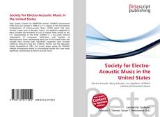 Couverture de Society for Electro-Acoustic Music in the United States