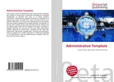 Couverture de Administrative Template