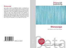 Couverture de Rhinoscope