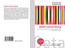 Couverture de Walter Lechner Racing