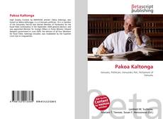 Couverture de Pakoa Kaltonga