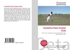 Couverture de Yorkshire Post Cricket Club