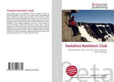 Copertina di Yorkshire Ramblers' Club