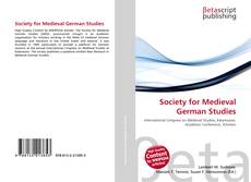 Buchcover von Society for Medieval German Studies