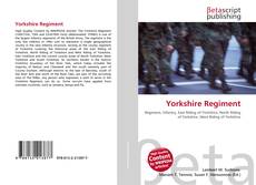 Buchcover von Yorkshire Regiment