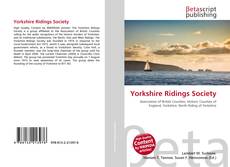 Copertina di Yorkshire Ridings Society
