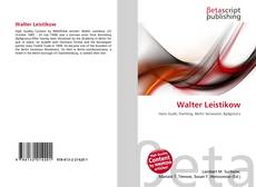 Copertina di Walter Leistikow