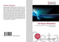 Buchcover von CD Player (Windows)