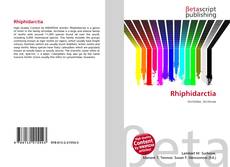 Copertina di Rhiphidarctia