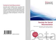 Обложка Society for Social Neuroscience