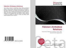 Обложка Pakistan–Zimbabwe Relations